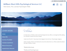 Tablet Screenshot of millburnshorthillspsychologicalservices.com